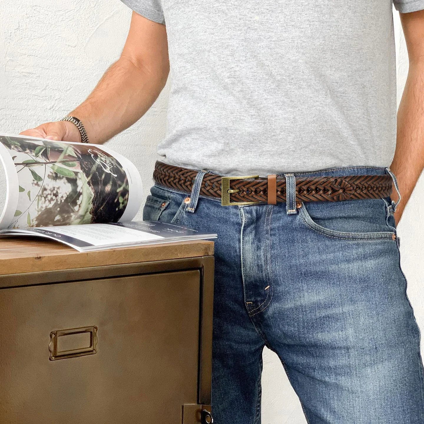 High Quality Genuine Leather Men Belts LONG Large Pin Buckle Metal Automatic Buckle High Quality Casual for Jeans Women Strap