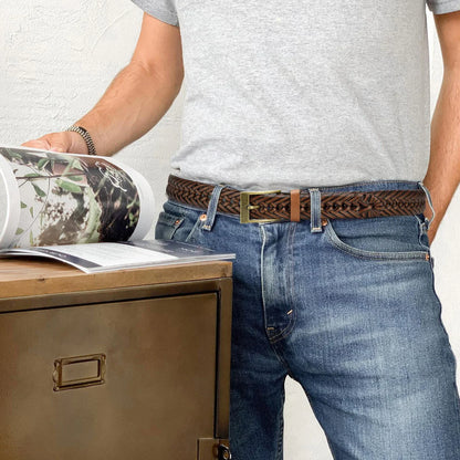 High Quality Genuine Leather Men Belts LONG Large Pin Buckle Metal Automatic Buckle High Quality Casual for Jeans Women Strap