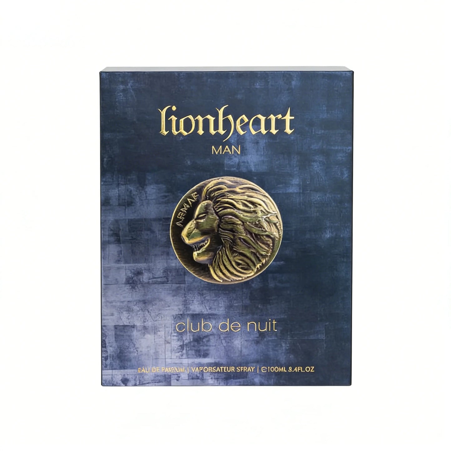 Armaf Club De Nuit Lion Heart EDP SPR 3.4 Floz Clean Long-lasting Mint Oud And Musk Fragrance Ideal Gift