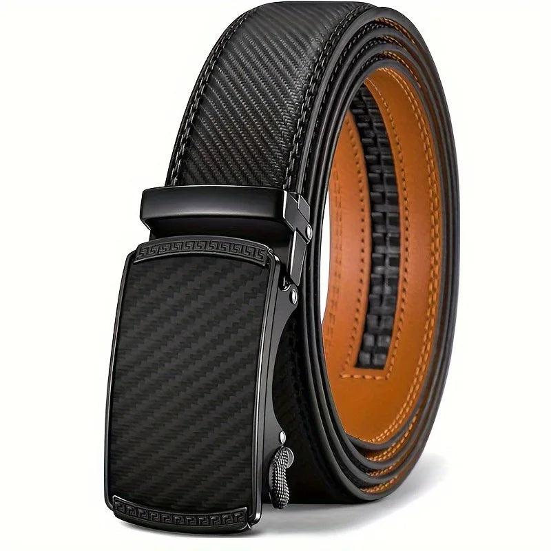 Genuine Leather men belts Casual Fashion Business Men Belt Durable alloy buckle high-quality belt decoration suitable for jeans