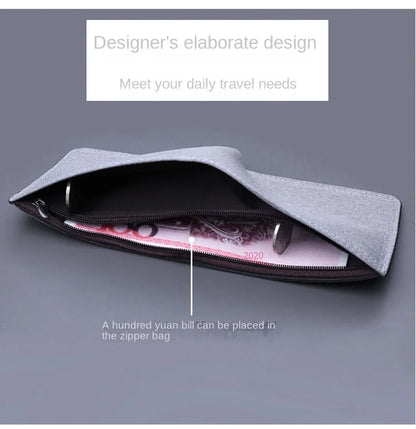Horse Dragon Pattern Canvas Boy Girl Kids Wallet Black Card Holder Male Money Bag Bank Holder Short Purse Credit Card Case Bag