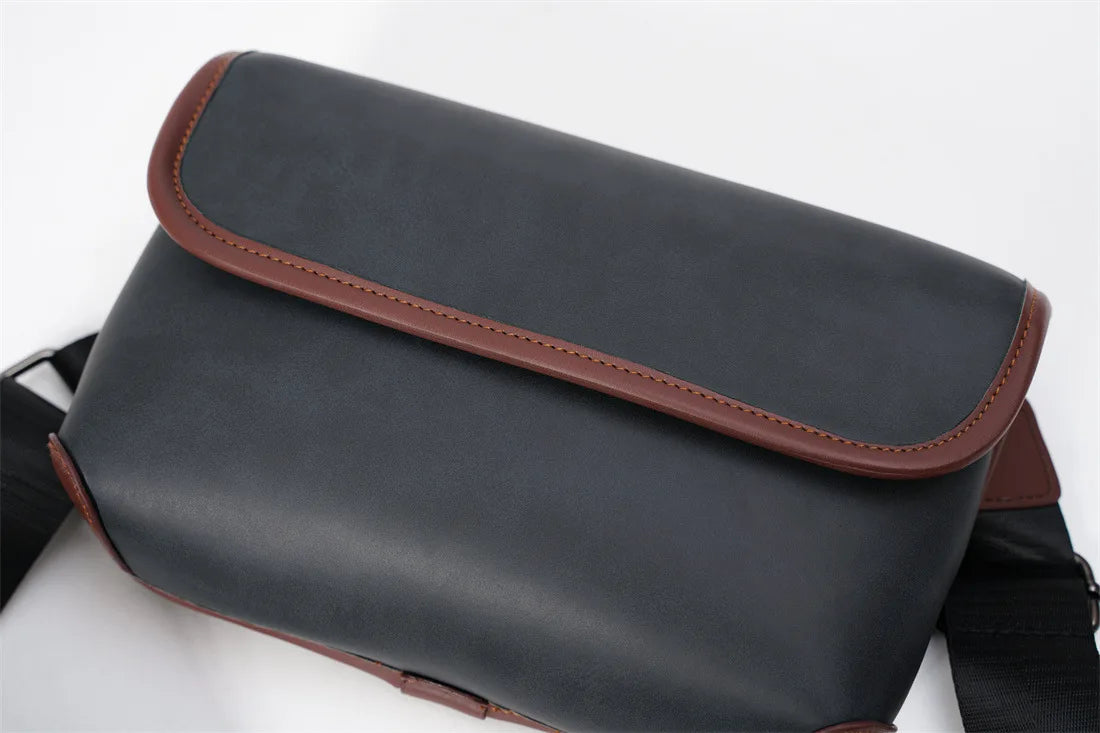 Casual Fashion Crossbody Bag Men Flap Shoulder Bag Vintage Design Shoulder Messenger Bags Unisex Mobile Phone Sling Handbags