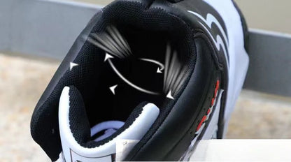 New Anti-Slip Men's Sneaker High Top Men's Basketball Shoes Luxury Comfortable Running Shoes Fashionable Versatile Casual Shoes