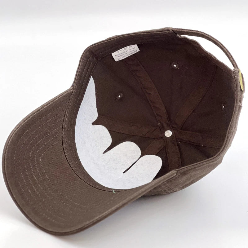 Retro Letter Embroidery Baseball Caps For Women Men Summer Sport Visors Snapback Cotton Cap Unisex Hip Hop Hat Streetwear Hats