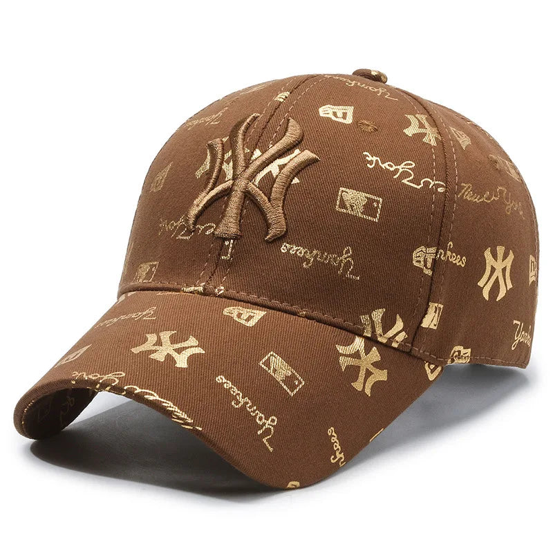 Men Women Baseball Cap Summer Cotton Hat for Outdoor Sports MY Embroidery Snapback Hip-Hop Cap Casual Gorra Hombre Visor Dad Hat