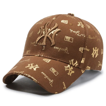 Men Women Baseball Cap Summer Cotton Hat for Outdoor Sports MY Embroidery Snapback Hip-Hop Cap Casual Gorra Hombre Visor Dad Hat