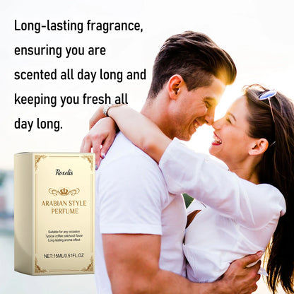 Roxelis 15ml Coffee Patchouli Perfume For Women And Men Natural Fresh Long Lasting Fragrance Ideal For Daily And Gift Use