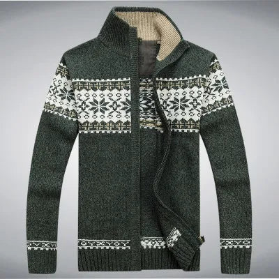 White Vintage Cardigan Knitted Autumn Knitted Men Sweater Clothing Coats Jackets Man Flower Sweater Men 2024 Black Blue