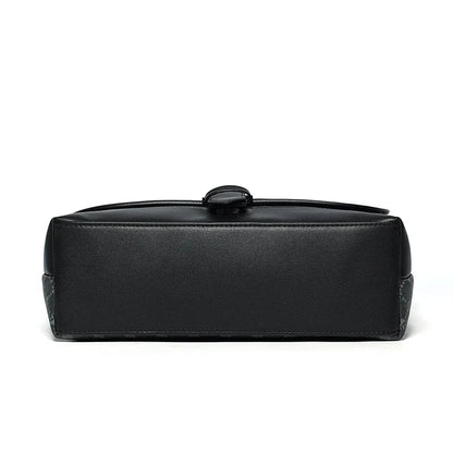 Cawmixy Leather Large Crossbody Bag for Men Bags Designer Man Messenger Bag Male Sling Pack Fashion Business Shoulder Bags