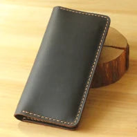 Fashion Vintage Genuine leather Wallet Men short Bifold Money Clips Leather male wallet Purse Coin Bag money Holder WC-007