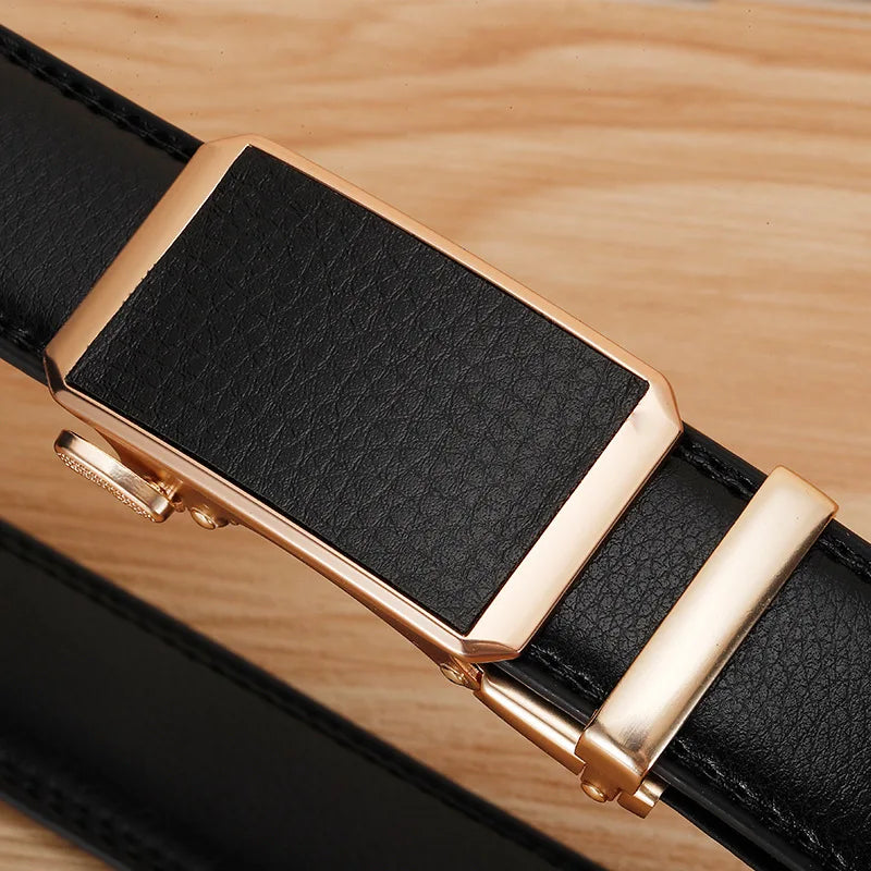 Women man Genuine Leather Belt For Female Strap Casual All-match Ladies Adjustable Belts Designer Automatic man belt buckle