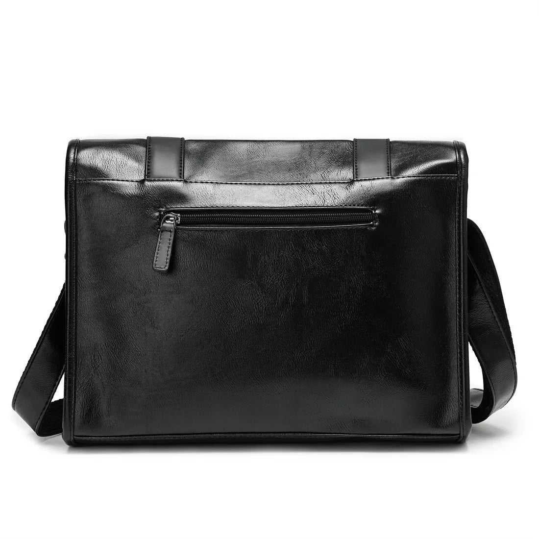 Retro Messenger Bag Men Crossbody Bags Luxury PU Leather Shoulder Messenger Bag for Men Fashion Flap Large Capacity Satchles
