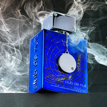 Armaf Club De Nuit Blue Iconic for Men Eau De Parfum Spray, 3.6 Ounce