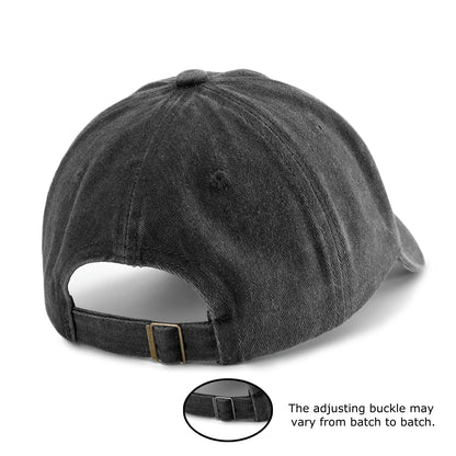 1pc Airplane Print Washed Baseball Cap for Adults,Minimalist Retro Style Casual Soft Adjustable Dad Hat,Perfect As Gift