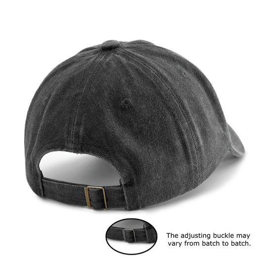 1pc Airplane Print Washed Baseball Cap for Adults,Minimalist Retro Style Casual Soft Adjustable Dad Hat,Perfect As Gift