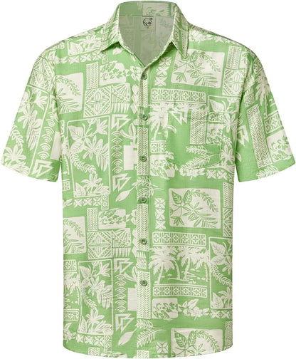 Men's Coconut Tree 3D Print Shirt for Summer - Quick-Drying, Loose Fit, Suitable for Everyday Wear, Perfect for Beach Vacations
