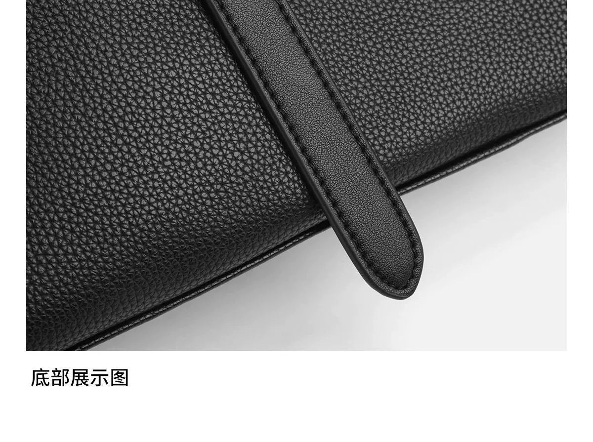 New Fashion Men's Crossbody Bag Large Capacity Crossbody Bags Men Women High Quality Leather Shoulder Bag Men Sports Cycling Bag