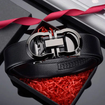 Luxury Brand Men Belt High Quality Leather Business Designer famous Belts for men Jeans Strap Male Metal Buckle belt