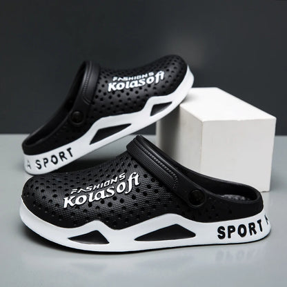 Men's Sandals, Comfortable, Lightweight, Non-Slip, Breathable Indoor and Outdoor Eva Slippers, Outdoor Garden Shoes, Beach Shoes