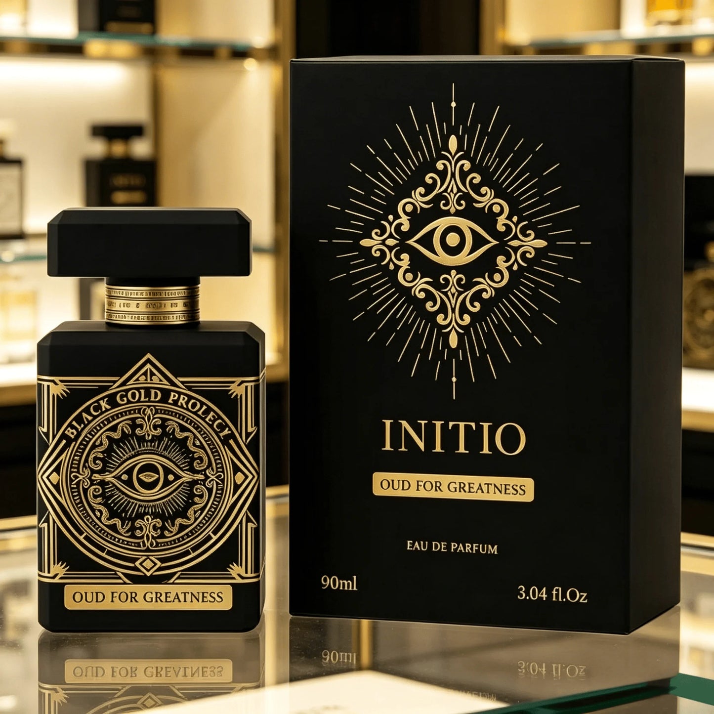 Unisex Perfume – Luxury Long-Lasting 90ML Oriental Woody Eau De Parfum with Oud Vanilla Musk & Rose for Daily Signature Scent