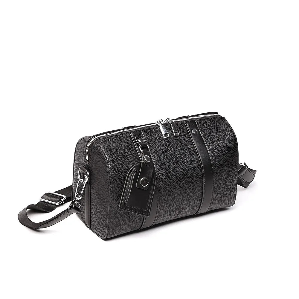 2026 Fashion Pillow Crossbody Bag Men Luxury Brand Men's Crossbody Bags Large Capacity Handbag Plaid Sling Shoulder Bag Male