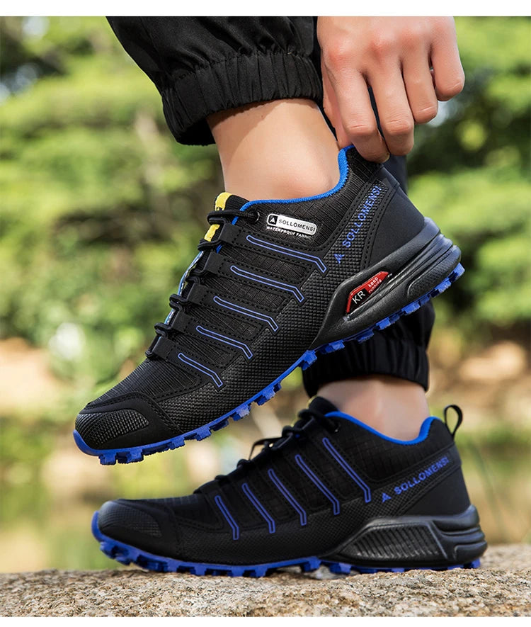 Men's Hiking Shoes Waterproof Non-slip All-terrain Sports Shoes Hiking Camping Hunting Tactical Training Shoes Cycling Shoes