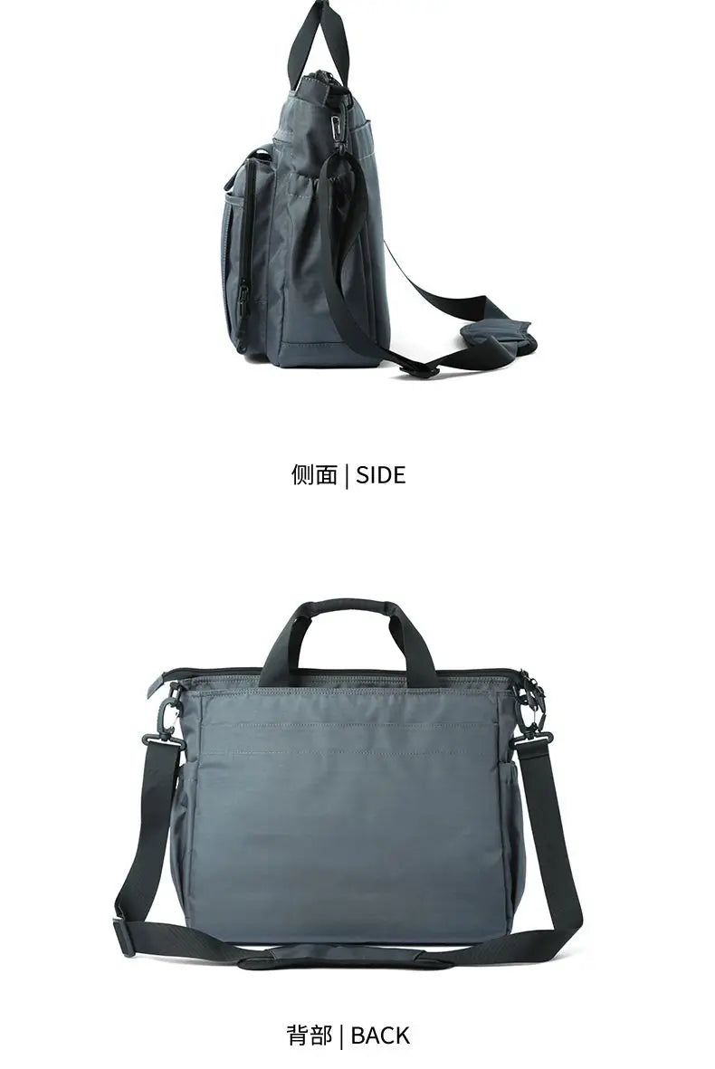 14 Pocket Men Shoulder Messenger Bag Waterproof Crossbody Bags Waterproof Oxford Travel Handbag Large Capacity Storage Work Bags