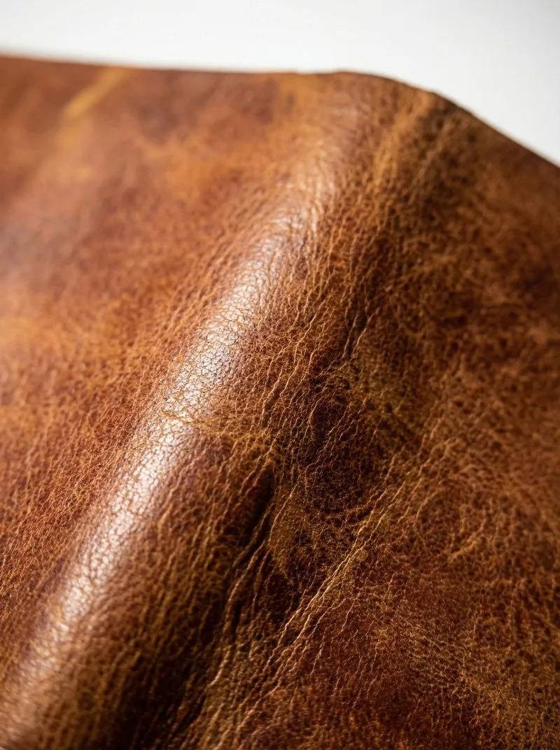 Retro Handcrafted Genuine Leather Small Wallet for Men, Vintage Durable EDC Card Holder, Men Multi-card Slots Organizer Wallet