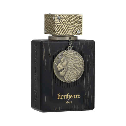 Armaf Club De Nuit Lion Heart EDP SPR 3.4 Floz Clean Long-lasting Mint Oud And Musk Fragrance Ideal Gift