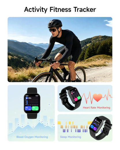 VS30 PRO Smart Watch 1.93-inch AMOLED Display Bluetooth Call Sports Modes Health Monitoring 1ATM Waterproof Custom Watch Fa