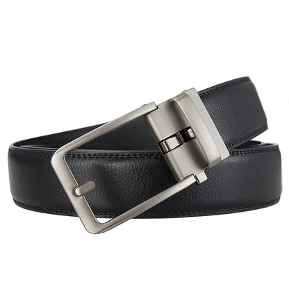 Luxury Designer Click Belts for Men PU Leather Waist strap, Fashion Automatic Buckle Design Belt, Perfect Waistband for Jeans