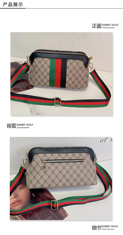 Fashion Popular Women's Bag Trend Brand Printed Versatile Shoulder Bag High-end Elegant Crossbody Bag Designer Luxury Handbags