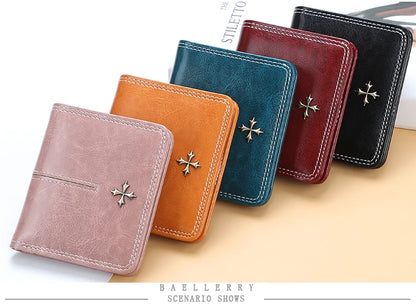 New Mini Women Wallets Slim Women Fashion Small Wallets Zipper PU Leather Quality Female Purse Card Holder Wallet