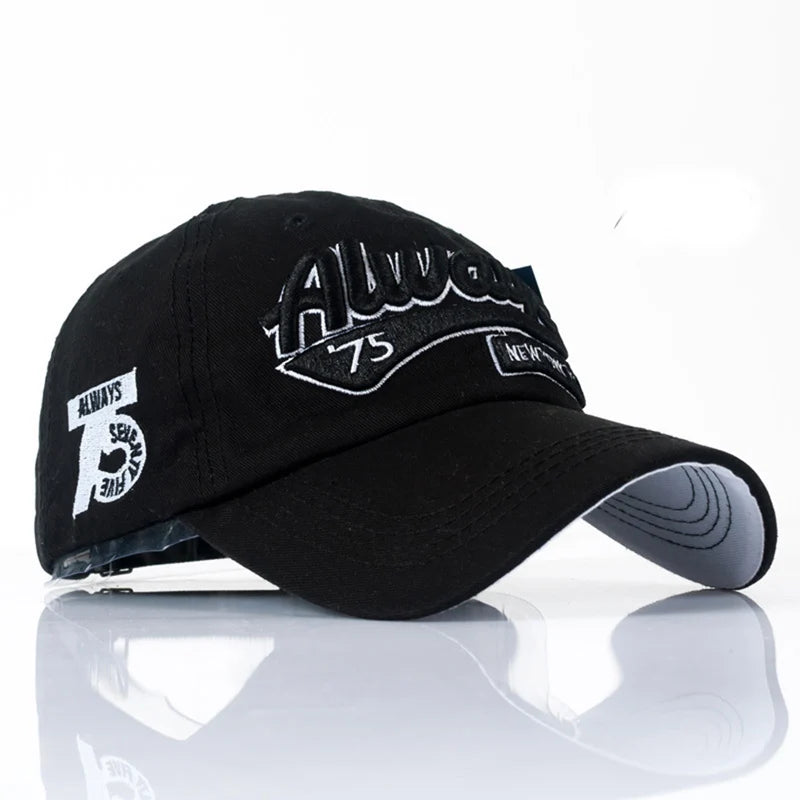 Men Women Baseball Cap Fashion Embroidered Bone Dad Hats Outdoor Sports Sunshade Hip Hop Cotton Sun Visor Snapback Gorras H035