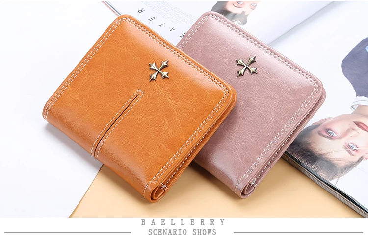 New Mini Women Wallets Slim Women Fashion Small Wallets Zipper PU Leather Quality Female Purse Card Holder Wallet