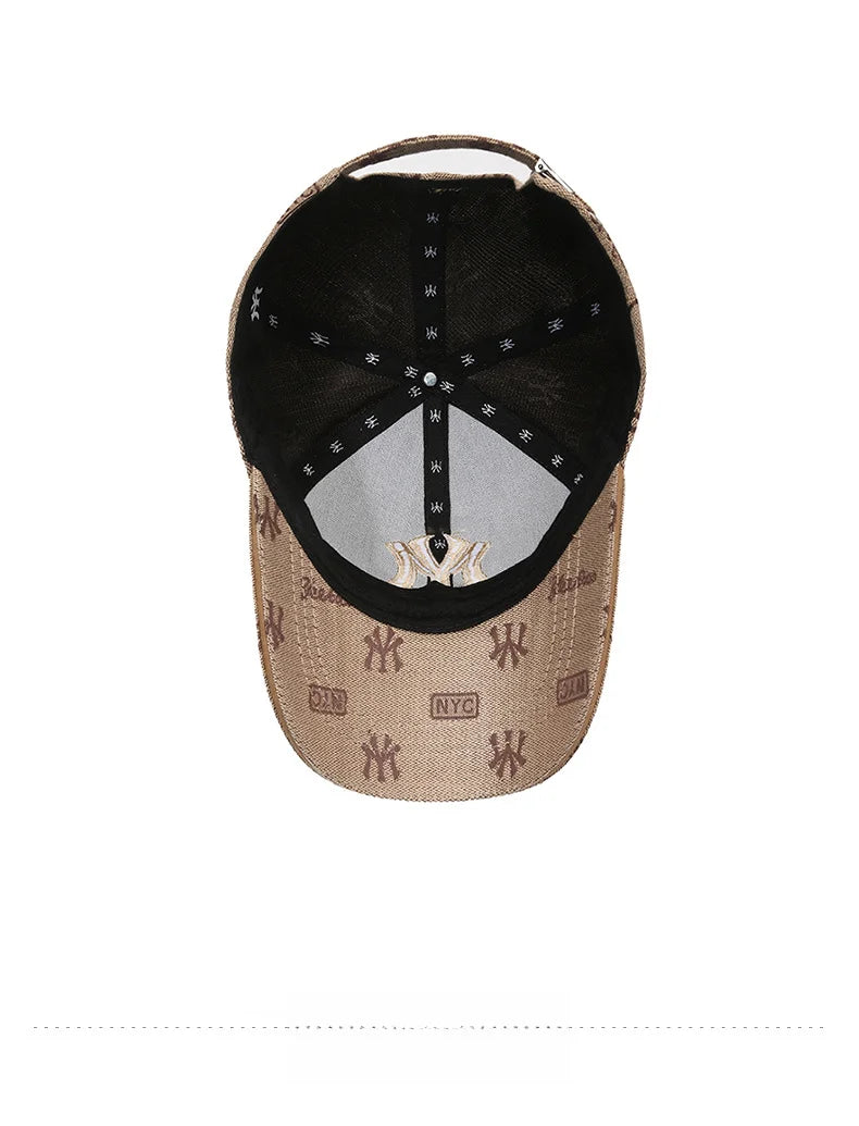 Fashion New High Quality Women Men Cap Hat Cool Lady Male MY Letters Baseball Cap Outdoor Visors Sun Cap Hat For Women Men