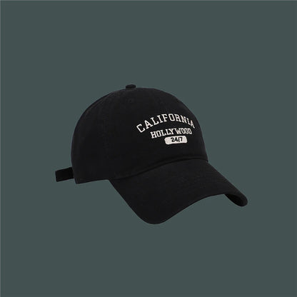 Retro Letter Embroidery Baseball Caps For Women Men Summer Sport Visors Snapback Cotton Cap Unisex Hip Hop Hat Streetwear Hats