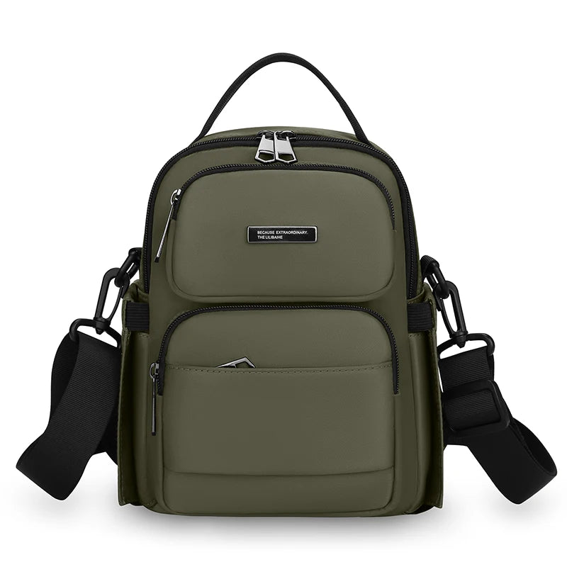 Men's Bag Outdoor Travel Shoulder Bag High Quality Nylon Crossbody Bags For Man Multi Functional Men's Handbag Bag Waist Packs