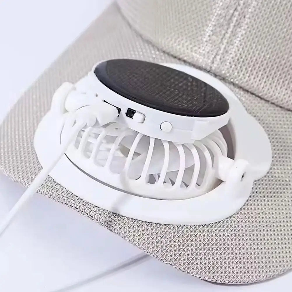 Summer Men Women Mesh Baseball Hat Sun Block Baseball Hat With Solar Fan USB Charging Fan Breathable UV Block Outdoor Sunhats