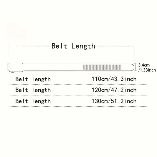 PAUL HUEMAN Stylish Men's PU Leather Belt - Fashion Belts  Business Automatic Buckle