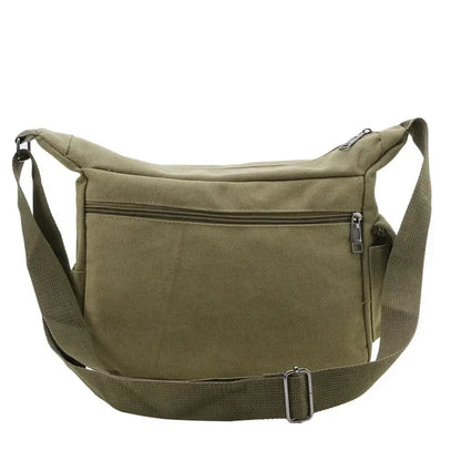 Heren Casual Sling Bag Messenger Crossbody Schouder Unisex Reizen Outdoor Vintage Tassen