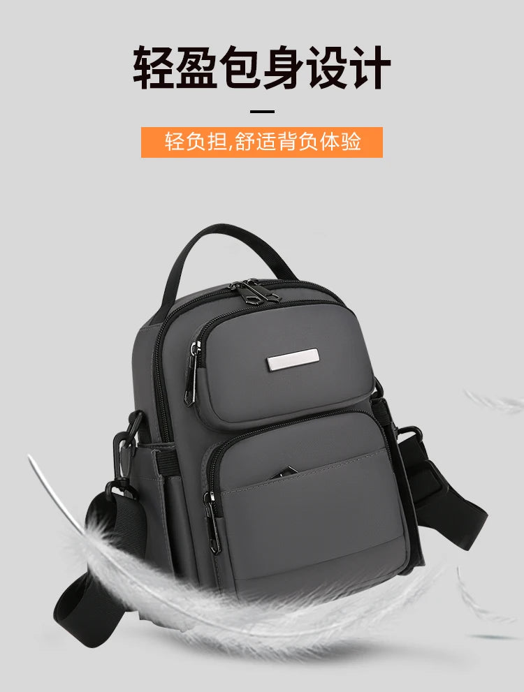 Men's Bag Outdoor Travel Shoulder Bag High Quality Nylon Crossbody Bags For Man Multi Functional Men's Handbag Bag Waist Packs