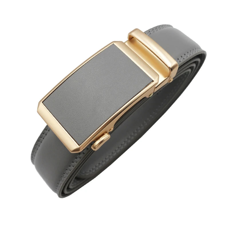 Women man Genuine Leather Belt For Female Strap Casual All-match Ladies Adjustable Belts Designer Automatic man belt buckle