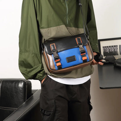 2026 New Designer Crossbody Bag for Men Bags Leather Casual Man Messenger Bag Male Bag Sling Pack Shoulder Bag Luxury Brand