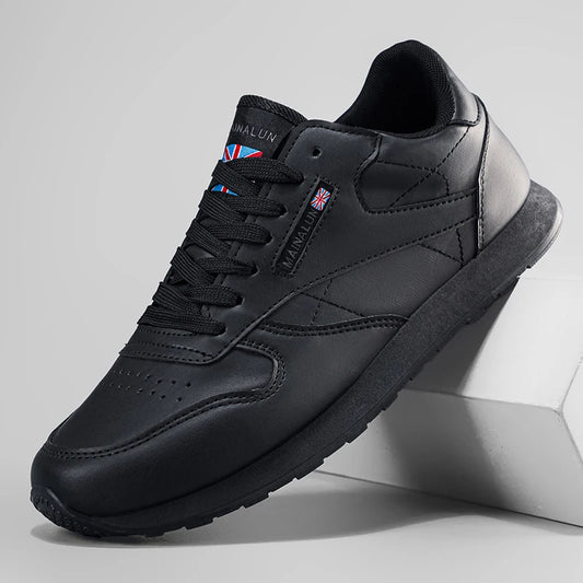 Men's casual sports shoes, white sneakers, solid color classic, comfortable and stylish, suitable for walking, outdoor training,
