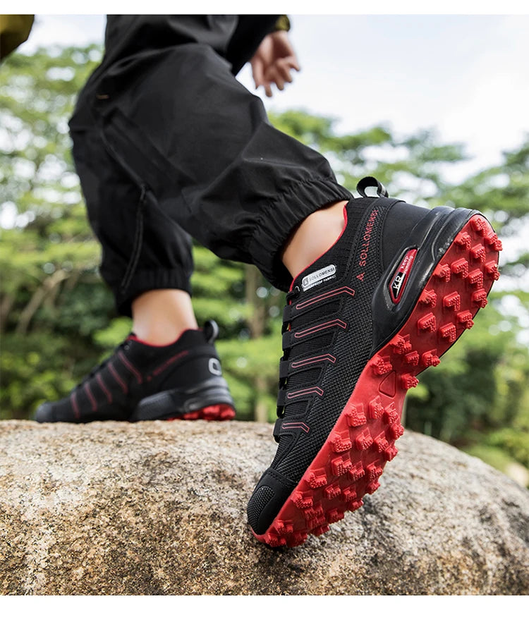 Men's Hiking Shoes Waterproof Non-slip All-terrain Sports Shoes Hiking Camping Hunting Tactical Training Shoes Cycling Shoes