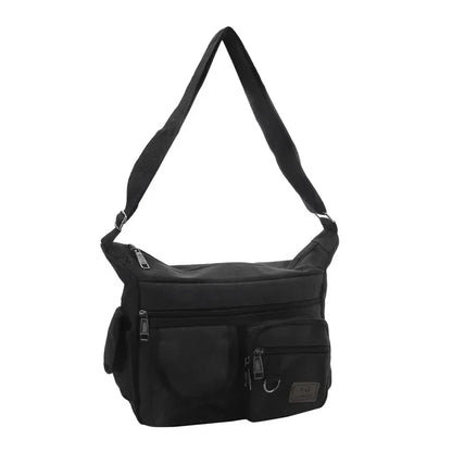 Heren Casual Sling Bag Messenger Crossbody Schouder Unisex Reizen Outdoor Vintage Tassen