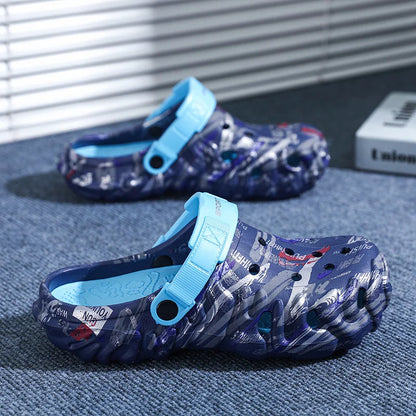 2026 Summer Men's Sandals New Home Garden Shoes Comfortable and Lightweight Men Slippers Non-Slip Soft Bottom Flip Flop Sandals