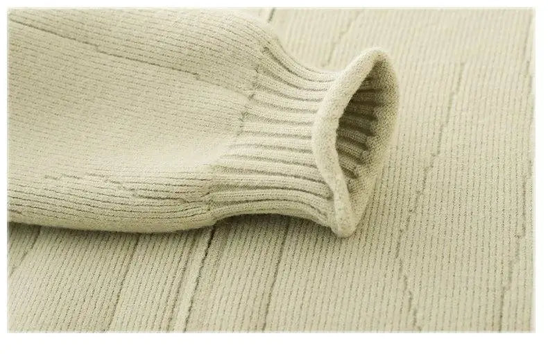 2026 Autumn Men's High Quality Comfortable Loose Solid Color Knitted Cardigan jacket Men's Fashion Trend Casual Sweater men
