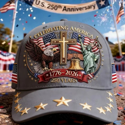 Us 250th Anniversary Cap Vintage Adjustable Baseball Cap Statue Of Liberty Hat Comfortable Patriotic Baseball Cap For Casual